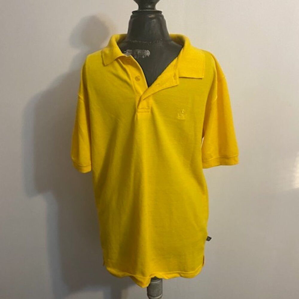 Old Skool Yellow Polo shirt, size XL